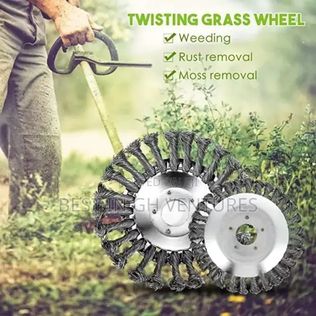 6" Weeding Machine Steel Twisted Wire Blade · Photo 1