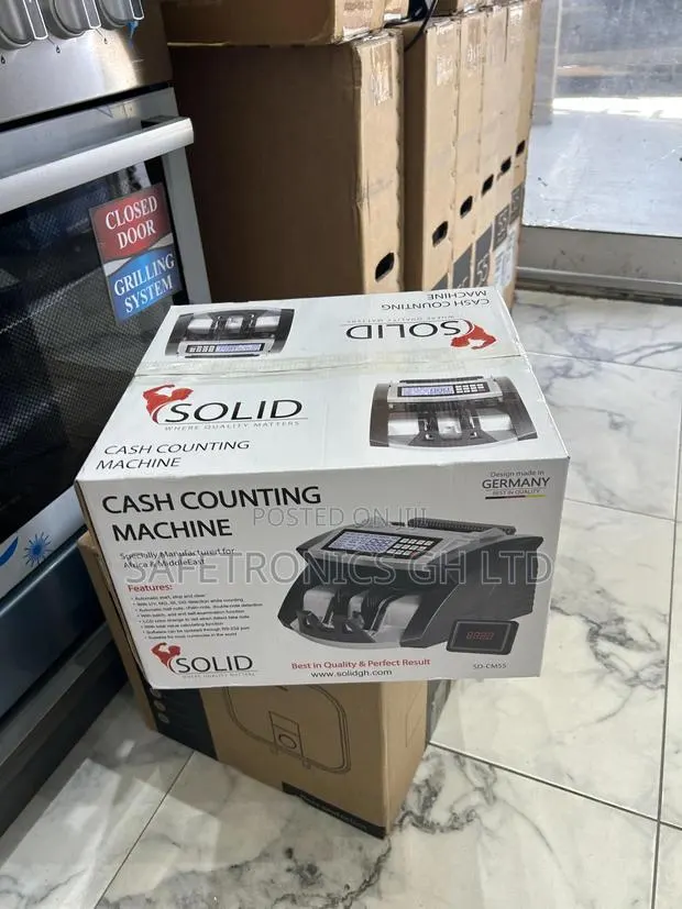 Choose Black (Sd-Cm55) Solid Cash Counting Machine · Photo 1