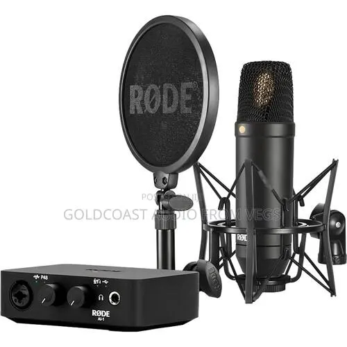 Rode Nt1 Ai-1 Complete Studio Kit,Microphone and Audio Interface · Photo 1