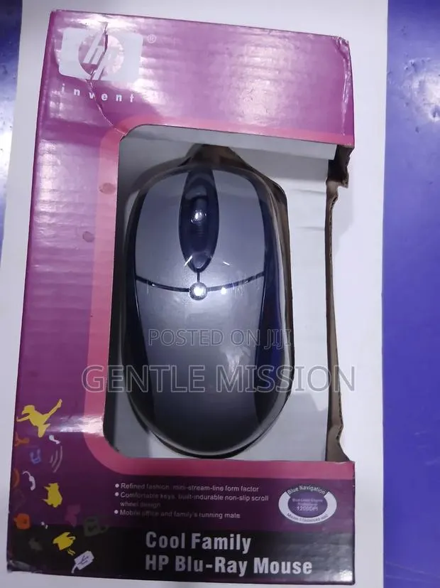 Fancy HP Wired Mouse · Photo 1