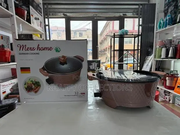 Mers Home 32CM Multi-Purpose Electric Cooking Pot 10L · Photo 1