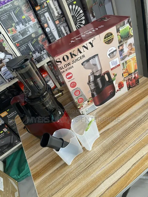 Sokany Slow Juicer for Oranges Apples Carrots Greens · Photo 1