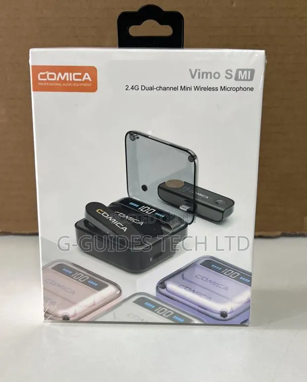 Comica 2.4g Dual-channel Mini Wireless Microphone For iPhone · Photo 1