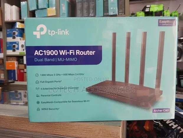 Tp Link Ac1900 Wifi Router Dual Band/ Tp Link Archer C80 · Photo 1