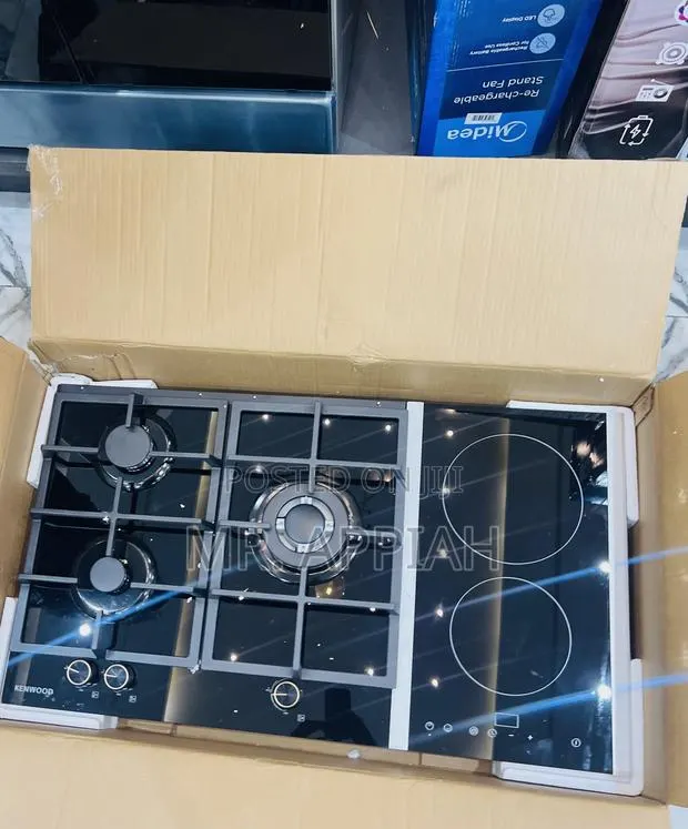 Sleek Kenwood 60cm 3 + 2 Inbuilt Tempered Glass Hob · Photo 1