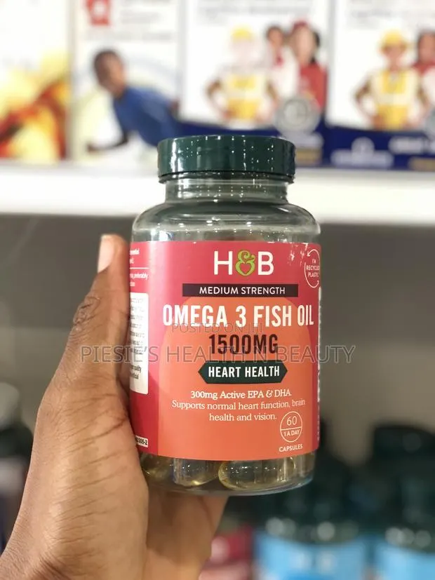 Holland Barrett Omega 3 Fish Oil 1500mg 60 Capsules · Photo 1