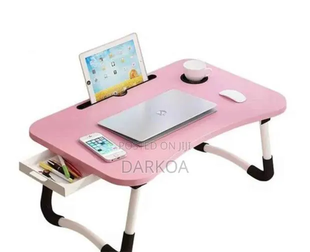 Foldable Laptop Table With Drawer · Photo 1