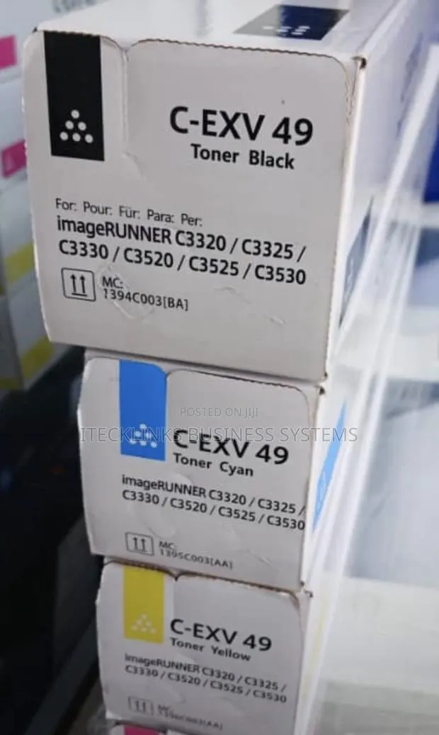 C-Exv49 Black Toner · Photo 1