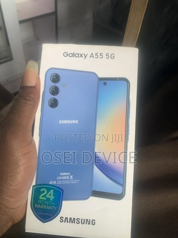 New Samsung Galaxy A55 256 GB Blue · Photo 1