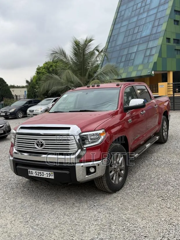 Toyota Tundra SR 4dr Double Cab 4WD LB (5.7L 8cyl 6A) 2015 Red · Photo 1