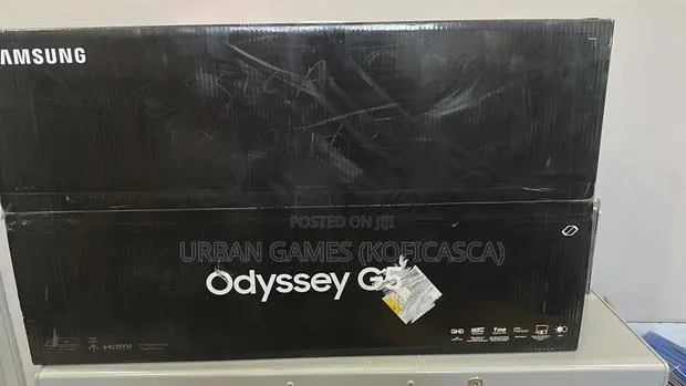 Samsung Odyssey G5 G53F 27′′ QHD IPS 200Hz Gaming Monitor – HDR10 · Photo 1