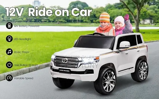 12v Licensed Toyota Land Cruiser Ride-on Truck For Kids · Photo 2