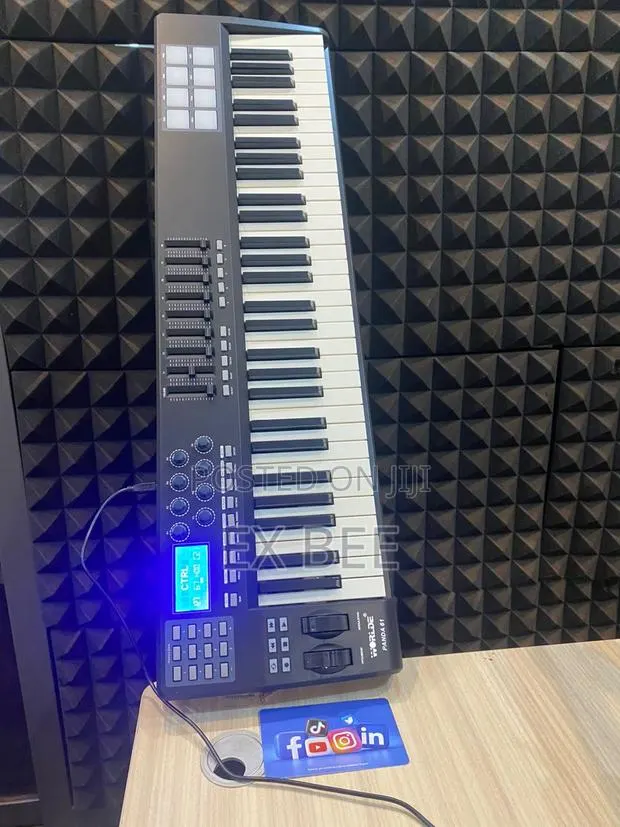 Worlde Panda 61key 5octave Studio Midi Keyboard Controller · Photo 1