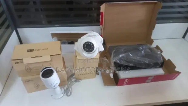 ZKTeco HD CCTV Security Camera Kit With Longse DVR · Photo 1