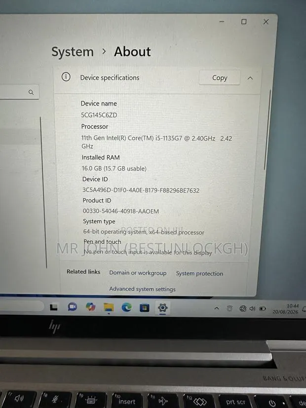 Laptop HP EliteBook 830 G7 16GB Intel Core i5 SSD 256GB · Photo 1