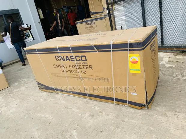 Shop the New Nasco NAS-1200FL-DD 800Litre Double Door Chest Freezer · Photo 1