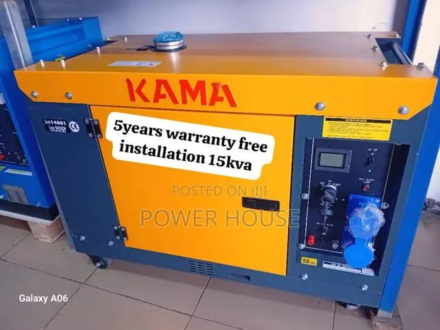 Elite Bravo Loop 15kva 16500watts Kama Generator 15kva · Photo 1