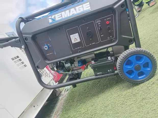 Kemage 7.5KVA Heavy-Duty Generator With Wheels and Handles