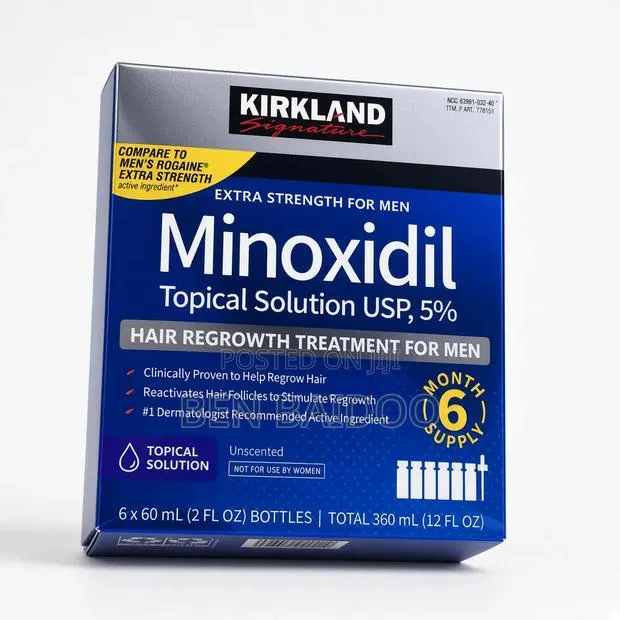 Kirkland Minoxidil Box (#1 Dermatologist Recommended Product) · Photo 1