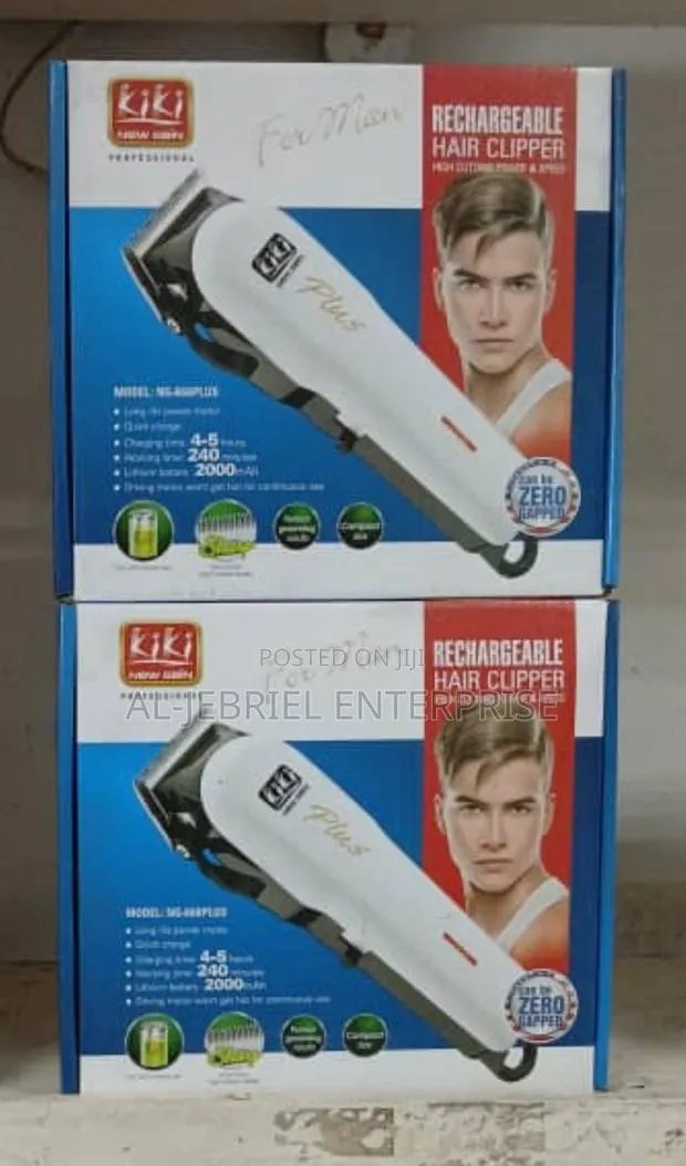 New Professional Rechargeable Hair Clipper Kiki Newgain · Photo 1