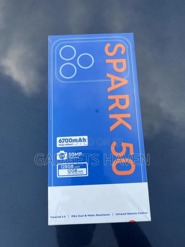 New Tecno Spark 50 5G 256 GB Blue · Photo 1
