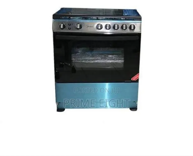 Midea 5 Burner Gas Cooker 80X60CM 30AMG5G027 · Photo 1