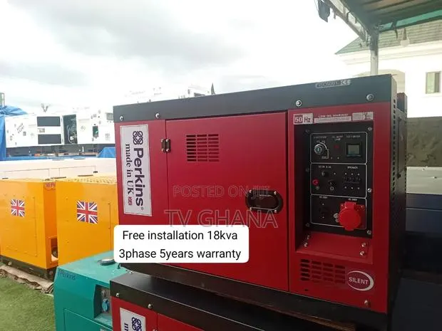 Perkins 18kVA Silent Generator – Heavy-Duty Performance 18kva · Photo 1