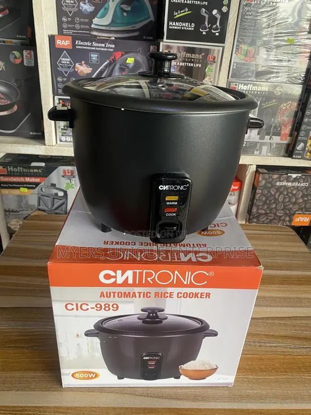 Citronic 500W Electric Rice Cooker - Automatic Cook Warm 3L · Photo 1