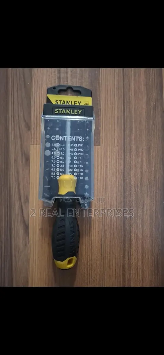 Stanley 34-Piece Multi-Bit Precision Screwdriver Set Model STHT0-70885 · Photo 1