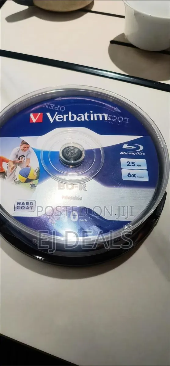 Blu Ray Blank Disc Recordable for High Storage 25GB 1 Disc for 100ghc · Photo 1