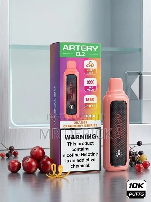 Artery CL2 10,000 Puff ( Orange Cranberry Berries)