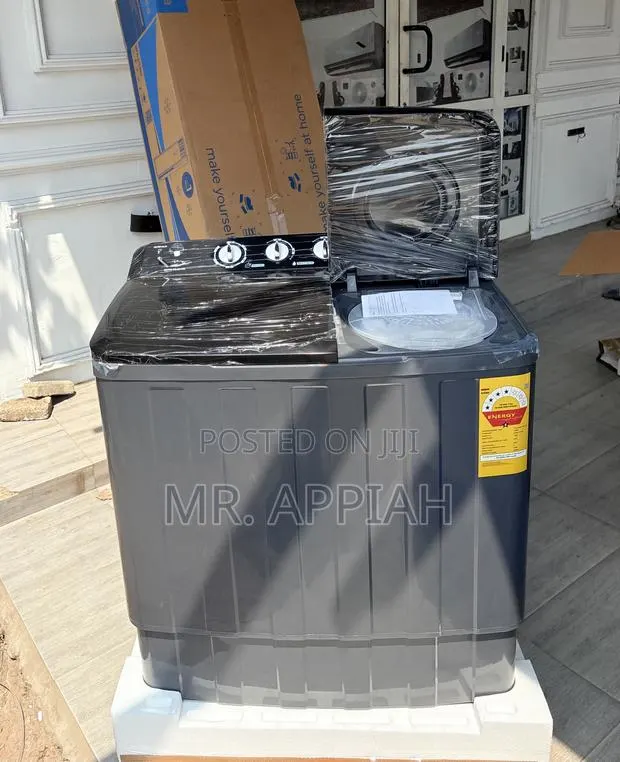 Newly in Stock Nasco 11kg Twin Tub Washing Machine(Spin Dry)Gray · Photo 1
