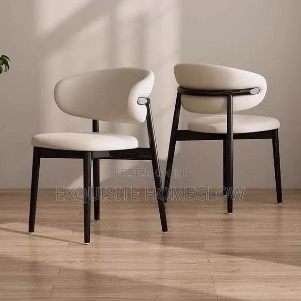 Cayla Black Dining Chair in Stock