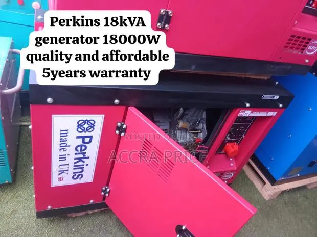 Perkins 18kVA Generator – Powerful, Durable and Budget-Friendly · Photo 1