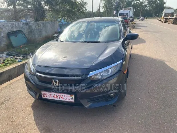 Honda Civic 2017 Black · Photo 1