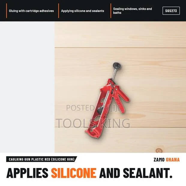 Caulking Plastic Red (Silicone ) - SGS273 · Photo 1