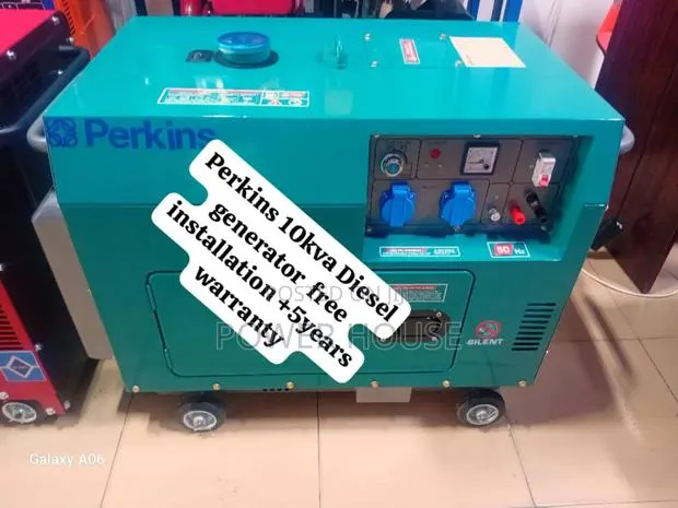 Power Xtreme Perkins Diesel Generator 10kva Silent · Photo 1