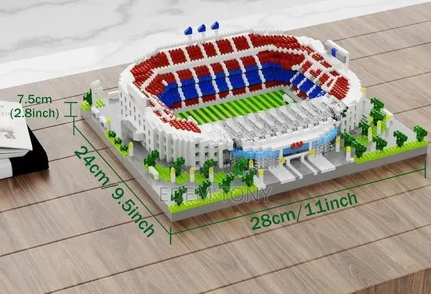 Camp Nou Stadium: FC Barcelona Micro-Particle Lego Building Block Set · Photo 2