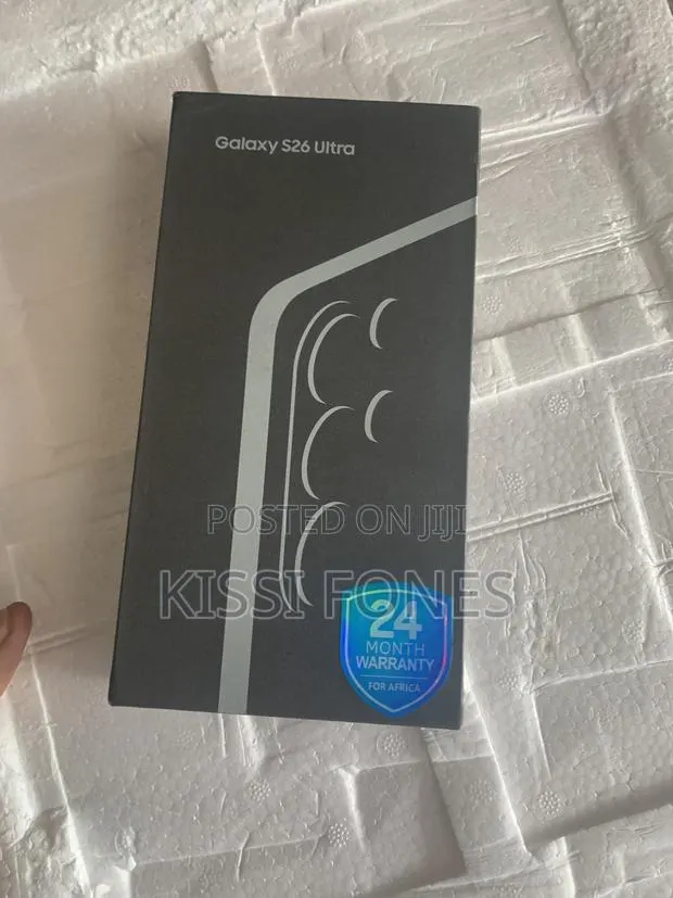 New Samsung Galaxy S26 Ultra 5G 1 TB Black · Photo 1
