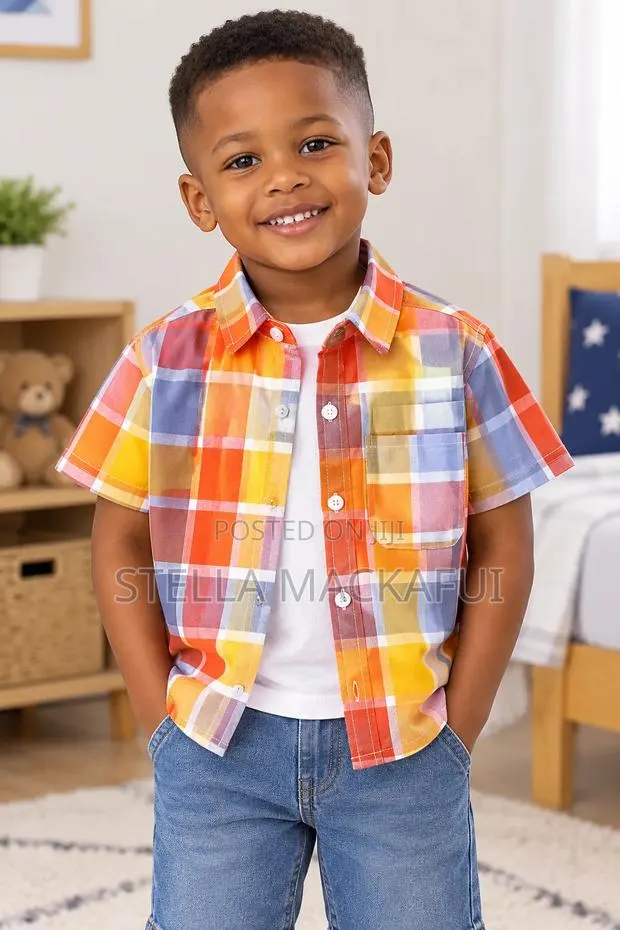 Cotton Shirts for 2-8yrs Only · Photo 1