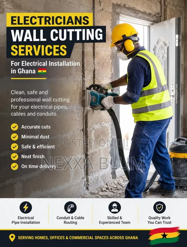 Wall Cutting and Chiseling Work · Photo 1