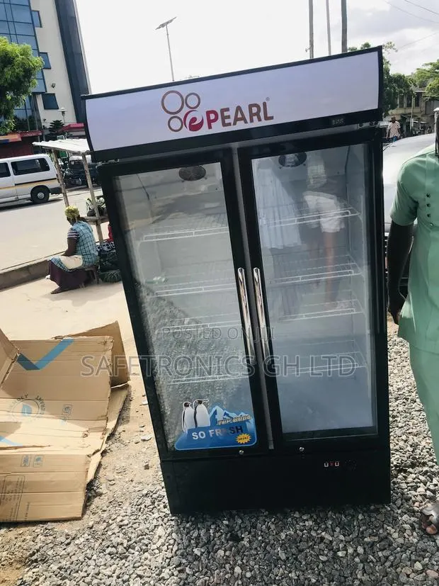 Adjustable PVC-74 ,568 Litres 2door Pearl Display Frigdge · Photo 1