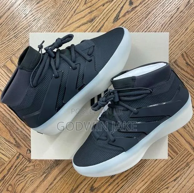 Adidas Fear of God Sneakers – Black/White · Photo 1