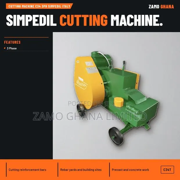 Cutting Machine C34 3Ph Simpedil Italy - C34T · Photo 1