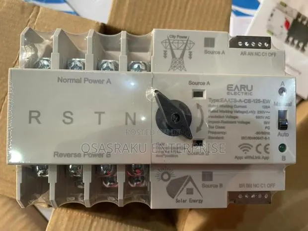 3-Phase Automatic/Manual Transfer Switch