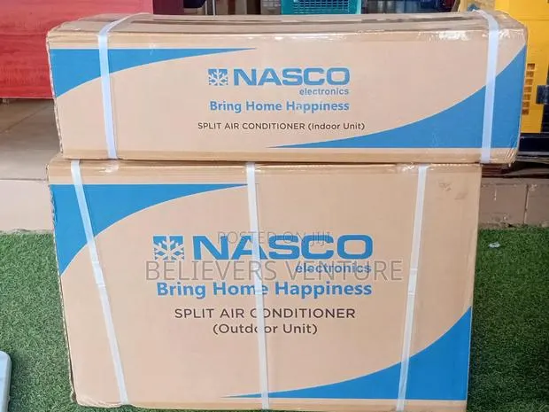 Original Nasco 1.5hp Split Air Conditioner – White · Photo 1