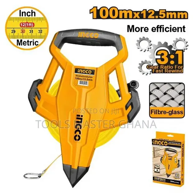 Fibreglass Measuring Tape - Hfmt83100 · Photo 1
