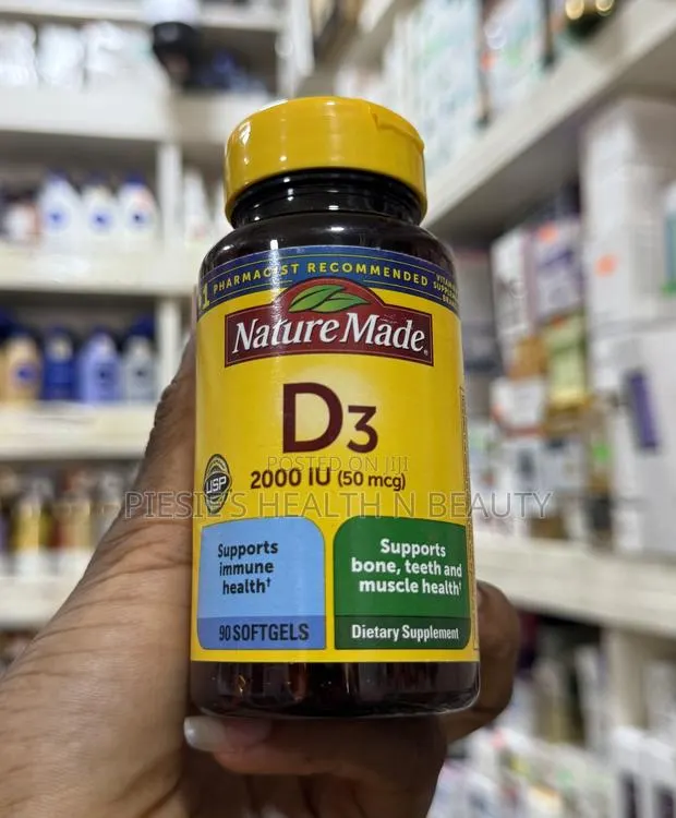 Nature Made Vitamin D3 2000 Iu Liquid 90 Softgels · Photo 1