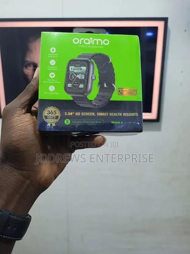 Oraimo Watch 6 2.04" TFT Ip68 Smart Watch · Photo 1
