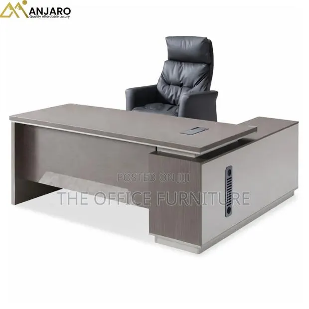 Office Desk With Side Cabinet · Photo 1